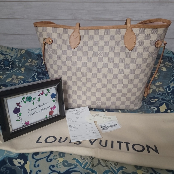 Neverfull MM Azur - Picture 1 of 16